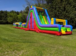 7020Mega1 908694691 70' Mega Obstacle Course