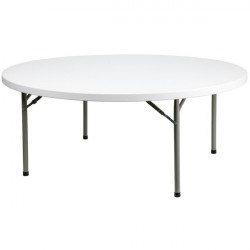 6' Round Table